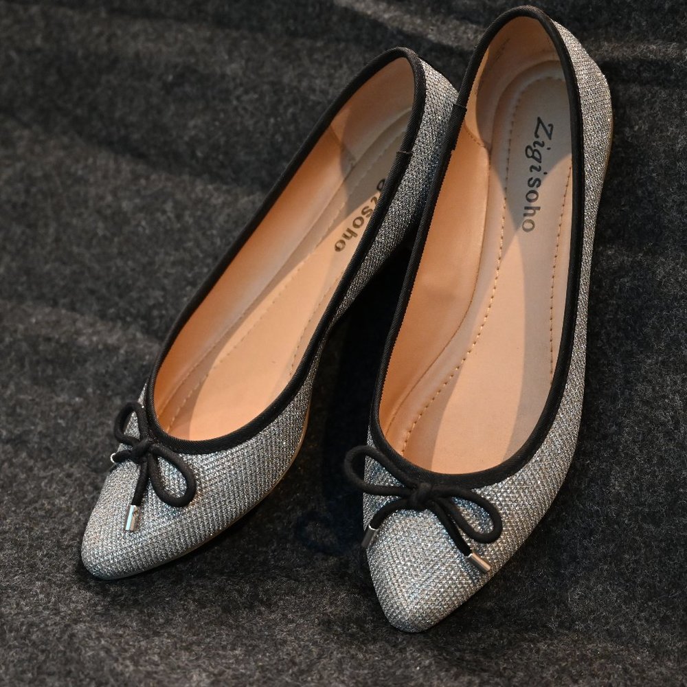 Zigi Soho Glitter Ballet Flats